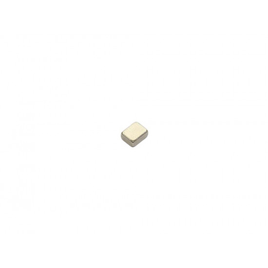 Ímã de neodímio bloco 5 x 4 x 2 mm - N42
